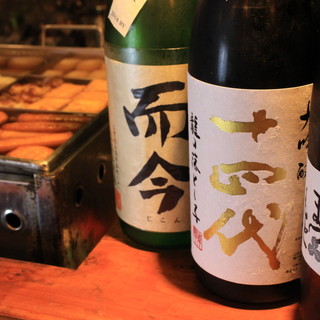 日本酒に精通したスタッフが厳選。通も唸る珠玉のラインナップ！