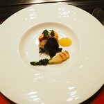 ステーキハウス 千萬 - お魚料理 エビ、ホタテのカクテル