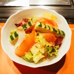 ステーキハウス 千萬 - サラダ