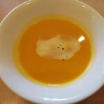 Riboruno - かぼちゃのスープ（ランチセット：本日のスープ）