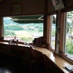 遊の丘 - 窓際カウンター席(R1.9.11撮影)