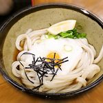 山下うどん - 山いもぶっかけ + 生卵