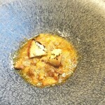 La Brianza - お顔のお肉ほほ肉の煮込み。ほろほろトロリ、ほどけるおいしさ。ふっくら優しさもある味わい。おいしいな～ほんと。