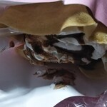 喫茶 あじさい - 生チョコクレープ。