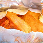 若鶏半身揚げ ななせ - 若鶏の半身揚げ　９８０円（税込）の包装【２０１９年１２月】