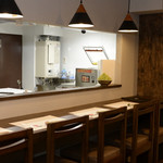 まぐろ屋 蓬 - カウンター