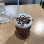 ココマス チョコレート＆カフェ - カカオラテのアイス