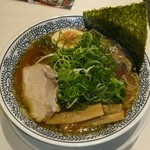 丸源ラーメン - 熟成醤油ねぎ ラーメン(730円)