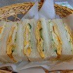モリ - 玉子サンドイッチ。480円