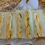 モリ - 玉子サンドイッチ。480円