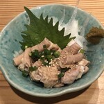 居酒屋 焼鳥 串焼き もつ鍋 美人鍋 新天地 - 酢もつ