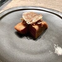 USHIGORO S. GINZA - 白トリュフ 近江牛42か月の牛ヒレカツ トリュフ塩