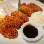 炭火焼鳥と水炊き 五郎一 - カキフライ