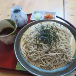 ありま館 - ざるそば大（￥850）