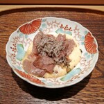 肉割烹 上 - サーロインと黒トリュフのすき焼き