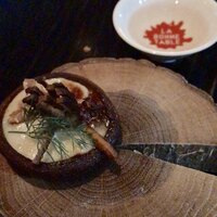 ラ・ボンヌターブル - 原木椎茸のロースト。