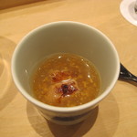 三谷 - 金目鯛のスープ蒸し　このこ入り