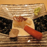 三谷 - 桜鯛とその肝とカラスミ