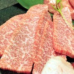 肉の割烹 田村  - 白老牛カルビ