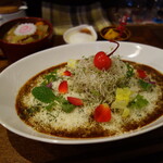 温玉と煮込み野菜のカレー膳