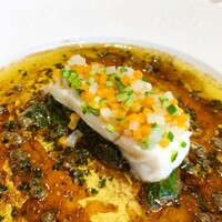 ソンブルイユ TOKYO - メイン　魚料理　又は　肉料理
                    天然平目のヴァプールと三種野菜
                    ソースブールノワゼット ムータルド