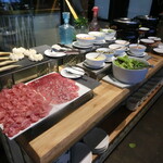 AMORITA　RESORT - 朝食：ハム、チーズ
