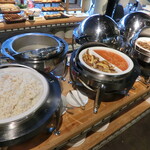 AMORITA　RESORT - 朝食：ライス、スープ