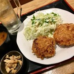 Taishuushokudou Tokachi Izakaya Isshin - 一心特製メンチカツ定食