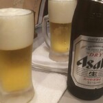 122047404 - 瓶ビールはミニジョッキで。