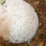 麺屋 祐 - ゴロゴロ豚バラ入り出汁カレー追い飯