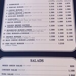 フランクリン・アベニュー - ハンバーガー、サラダ。