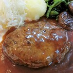 肉のあさの - 近江牛ハンバーグデミグラスソース