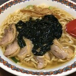 仙台中華そば 銘店嘉一 - 三陸わかめチャーシュー麺醤油味大盛（1,250円）