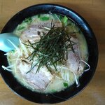 大曲ラーメン - 鉛直方向から