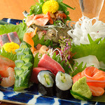 漁場ずし - 刺身盛り合わせ 上
