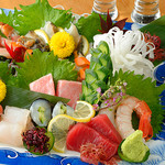 漁場ずし - 刺身盛り合わせ 特上