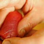 漁場ずし - 職人手元