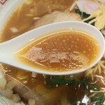 ちから - 醤油は控えめ。