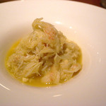 ビンゴ - 毛蟹とポレンタ