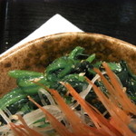 味処 むさし野 - ほうれん草