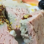 洋惣菜 亀洋 - レバーパテ　断面