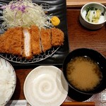 とんかつ和幸 - ロースかつ御飯