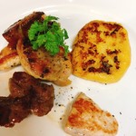 オステリア ラ・ルーナ - 七面鳥とフォアグラのソテー   ※クリスマスコース