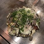 Naniwa Okonomiyaki Bochibochi - ネギスジ焼き、油かすトッピング！