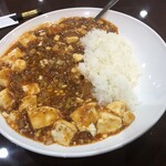 中国名菜・四川料理 安源楼 - 麻婆豆腐かけご飯