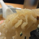 味処 むさし野 - 見事な麺です。