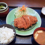 Katsu Masa - ジャンボロースかつランチ１，１００円（税込）