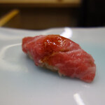 鮨 なんば - 下田産大トロ(40℃/24℃)