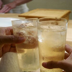 鮨 なんば - 乾杯