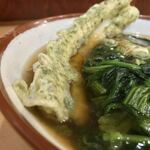 そばの神田 東一屋 - ちくわ天に着目する。